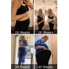 image:imageEkouaer 2 Pack Womens Capris Maternity Shorts High Waist Pregnancy Cropprd Pants Stretchy Lounge BottomsBlackDark Grey