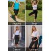 image:imageEkouaer 2 Pack Womens Capris Maternity Shorts High Waist Pregnancy Cropprd Pants Stretchy Lounge BottomsBlackNavy Blue