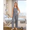 image:imageEkouaer Nursing Pajamas Maternity Robe Set 3 Pieces Postpartum Maternity Pajama Set Pregnancy Breastfeeding PjGrey