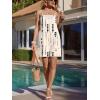 image:imageEkouaer Rompers for Women Summer Casual Sleeveless Spaghetti Strap Shorts Overalls Jumpsuits Beach Outfits with PocketsBeigetie Dye