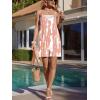 image:imageEkouaer Rompers for Women Summer Casual Sleeveless Spaghetti Strap Shorts Overalls Jumpsuits Beach Outfits with PocketsPinktie Dye