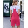 image:imageEkouaer Rompers for Women Summer Casual Sleeveless Spaghetti Strap Shorts Overalls Jumpsuits Beach Outfits with PocketsRose