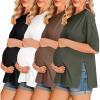 4pcs Black / Brown / Green / White