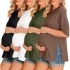 4pcs Black / Brown / White / Army Green