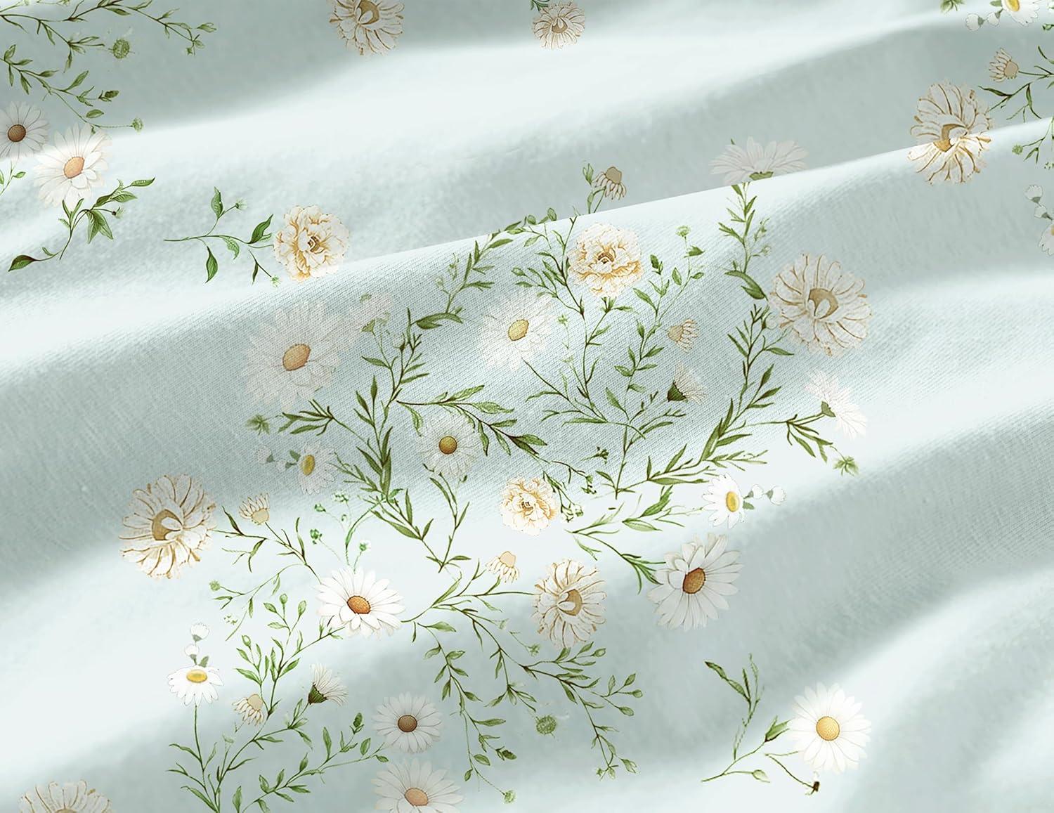 image:imageEkouaer Cotton Nightgowns for Women Vintage Victorian Nightgown Short Sleeve Lace Night Gown Long Nightdress Soft NightshirtGreen Flowers