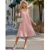 image:imageEkouaer Cotton Nightgowns for Women Long Sleeveless Nightgown Victorian Sleep Dress with Pockets Night Shirt Lounge DressLight Pink