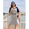 image:imageEkouaer Nightgowns for Women Short Sleeve Sleep Shirts Crewneck Night Shirts Soft Sleepwear Caual T Shirt Sleep DressTeddy Bear