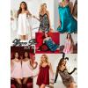 image:imageEkouaer Nightgowns for Women Silk Satin Lingerie Lace Sleeveless Night Gowns for Adult Women SXXLWhite