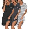 Black/Dark Grey/Light Grey Stripes
