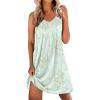 Floral Mint Green