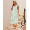 image:imageEkouaer Cotton Nightgowns for Women Long Sleeveless Night Gown Victorian Sleep dress Soft Night Dress Ladies SleepwearLittle Daisy