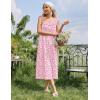image:imageEkouaer Cotton Nightgowns for Women Long Sleeveless Night Gown Victorian Sleep dress Soft Night Dress Ladies SleepwearPink Floral