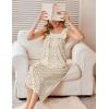 image:imageEkouaer Cotton Nightgowns for Women Long Sleeveless Night Gown Victorian Sleep dress Soft Night Dress Ladies SleepwearYellow Floral
