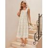 image:imageEkouaer Cotton Nightgowns for Women Long Sleeveless Night Gown Victorian Sleep dress Soft Night Dress Ladies SleepwearYellow Floral