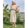 image:imageEkouaer Cotton Nightgowns for Women Long Sleeveless Night Gown Victorian Sleep dress Soft Night Dress Ladies SleepwearYellow Floral