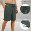 image:imageEkouaer Mens Pajama Shorts Bamboo Rayon Pj Bottoms Soft Sleep Shorts Soft Drawstring Loungewear With Pockets 2 Pack S3XLBlack and Blue2 Pcs