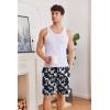 image:imageEkouaer Mens Pajama Shorts Soft Sleepwear Bottoms Elastic Waistband Loungewear Breathable Men Shorts with Pockets01 Bigfoot and Dogs