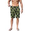 image:imageEkouaer Mens Pajama Shorts Soft Sleepwear Bottoms Elastic Waistband Loungewear Breathable Men Shorts with PocketsArmy Green Bigfoot