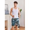 image:imageEkouaer Mens Pajama Shorts Soft Sleepwear Bottoms Elastic Waistband Loungewear Breathable Men Shorts with PocketsDinosaur