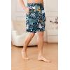 image:imageEkouaer Mens Pajama Shorts Soft Sleepwear Bottoms Elastic Waistband Loungewear Breathable Men Shorts with PocketsDinosaur