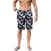 image:imageEkouaer Mens Pajama Shorts Soft Sleepwear Bottoms Elastic Waistband Loungewear Breathable Men Shorts with PocketsNavy Dogs