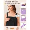 image:imageEkouaer Towel Wrap for Women Spa Bath Robe Lightweight Terry Cloth Wrap Adjustable Shower Robe with Headband SXLBlack