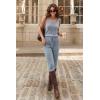 image:imageEkouaer Jumpsuits for Women Casual Summer Sleeveless 2026 Ribbed One Piece Romper Dressy Vacation Clothes Travel OutfitsLight Blue