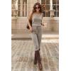 image:imageEkouaer Jumpsuits for Women Casual Summer Sleeveless 2026 Ribbed One Piece Romper Dressy Vacation Clothes Travel OutfitsLight Khaki