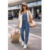 image:imageEkouaer Jumpsuits for Women Casual Summer Sleeveless 2026 Ribbed One Piece Romper Dressy Vacation Clothes Travel OutfitsNavy Blue