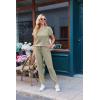 image:imageEkouaer Jumpsuits for Women Dressy Summer Romper Ribbed Knit Casual Travel Outfits 2026 Vacation Beach ClothesLight Green