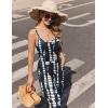 image:imageEkouaer Jumpsuits for Women Sleeveless Spaghetti Strap Womens Jumpsuit One Piece Wide Leg Summer Romper With Pockets 2026Black White