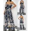 image:imageEkouaer Jumpsuits for Women Sleeveless Spaghetti Strap Womens Jumpsuit One Piece Wide Leg Summer Romper With Pockets 2026Black White