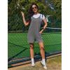 image:imageEkouaer Rompers for Women Casual Loose Sleeveless Overalls Shorts Knit Jumpsuits 2026 Summer Vacation Beach OutfitsDark Grey