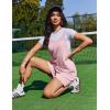 image:imageEkouaer Rompers for Women Casual Loose Sleeveless Overalls Shorts Knit Jumpsuits 2026 Summer Vacation Beach OutfitsLight Pink