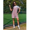 image:imageEkouaer Rompers for Women Casual Loose Sleeveless Overalls Shorts Knit Jumpsuits 2026 Summer Vacation Beach OutfitsPurple