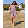 image:imageEkouaer Rompers for Women Casual Loose Sleeveless Overalls Shorts Knit Jumpsuits 2026 Summer Vacation Beach OutfitsPurple