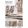 image:imageEkouaer Rompers for Women Summer Casual Cap Sleeve Crewneck Short Pants Jumpsuit Beach Vacation Outfit with Pockets SXXLKhaki