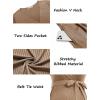 image:imageEkouaer Women Short Sleeve Maternity Nursing Dress Casual V Neck Breastfeeding Loungewear Ribbed Knit Pregnancy Dresses SXXLBrown
