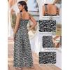 image:imageEkouaer Womens Casual Loose Jumpsuits One Piece Sleeveless Overalls Printed Long Pant Romper Fashion Boho Jumper with PocketBlack Floral
