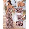 image:imageEkouaer Womens Casual Loose Jumpsuits One Piece Sleeveless Overalls Printed Long Pant Romper Fashion Boho Jumper with PocketFloral Print 2