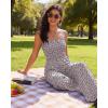image:imageEkouaer Womens Casual Loose Jumpsuits One Piece Sleeveless Overalls Printed Long Pant Romper Fashion Boho Jumper with PocketFloral Print 3