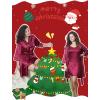 image:imageEkouaer Womens Silk Robe Set V Neck 2 Piece Satin Bathrobes 34 Sleeves Bridal Sleepwear Sexy Cami NightgownWine Red