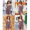 image:imageEkouaer Womens Summer Casual Rompers 2026 Loose Sleeveless Overalls Adjustable Shorts Jumpsuits with Pockets OutfitsFuchsia