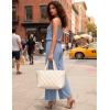 image:imageEkouaer Womens Summer Jumpsuits Dressy Sleeveless Wide Leg Long Pants Rompers Casual One Piece Outfits with PocketsGrey Blue