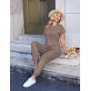 image:imageEkouaer Jumpsuits for Women Dressy Summer Romper Casual Spring Vacation Outfits 2026 One Piece Travel ClothesCoffee