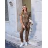 image:imageEkouaer Jumpsuits for Women Dressy Summer Romper Casual Spring Vacation Outfits 2026 One Piece Travel ClothesFloral 721