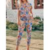 image:imageEkouaer Jumpsuits for Women Dressy Summer Romper Casual Spring Vacation Outfits 2026 One Piece Travel ClothesFloral 96