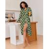 image:imageEkouaer Kimono Robes for Women Long Lightweight Knit Bathrobe Shawl Soft Sleepwear Casual Ladies Loungewear SXXLArmy Green Bigfoot