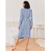 image:imageEkouaer Kimono Robes for Women Long Lightweight Knit Bathrobe Shawl Soft Sleepwear Casual Ladies Loungewear SXXLCool Dogs