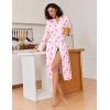 image:imageEkouaer Kimono Robes for Women Long Lightweight Knit Bathrobe Shawl Soft Sleepwear Casual Ladies Loungewear SXXLFlamingos